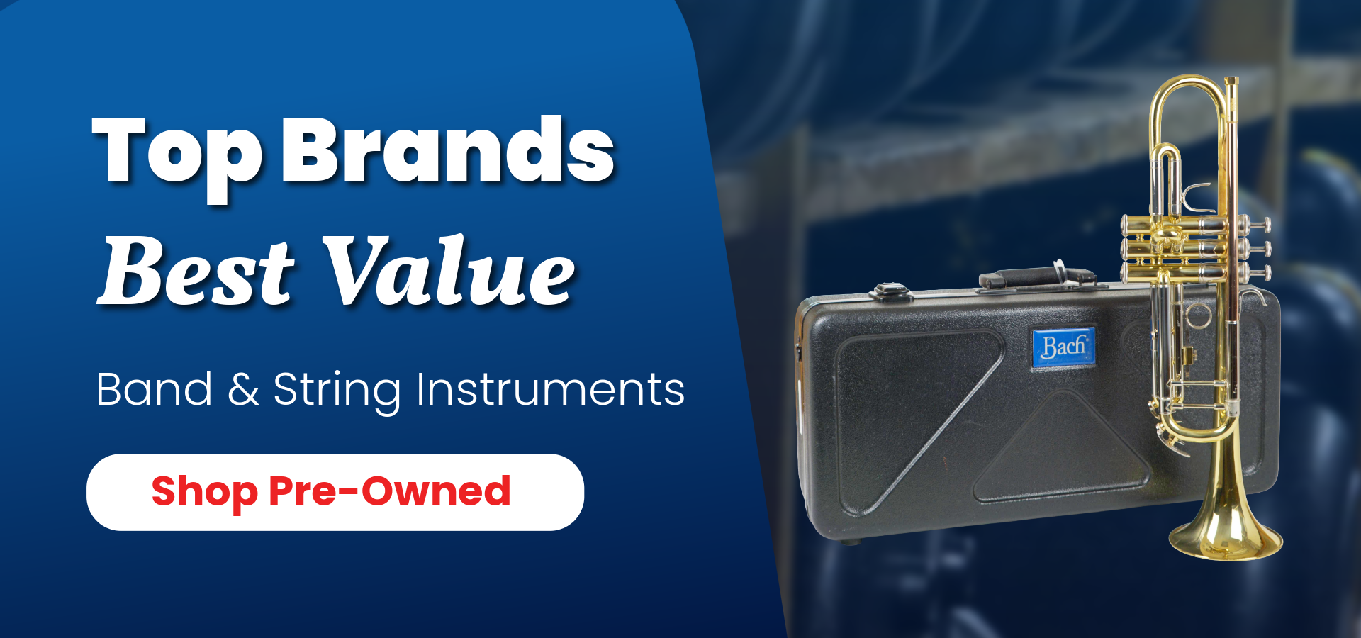 Top Brands at the Best Value - Shop Pre-Owned Band & String Instruments