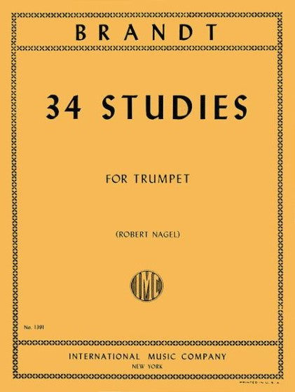 34 Studies for Trumpet