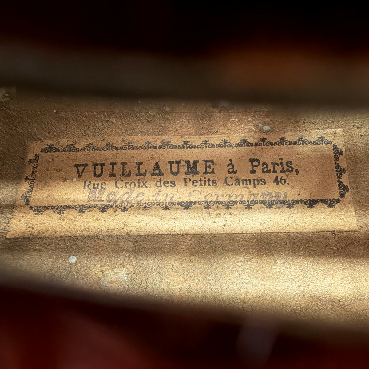 German Vuillaume Style Violin c.1910-35