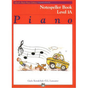 Alfred Basic Piano Library-Notespeller Book