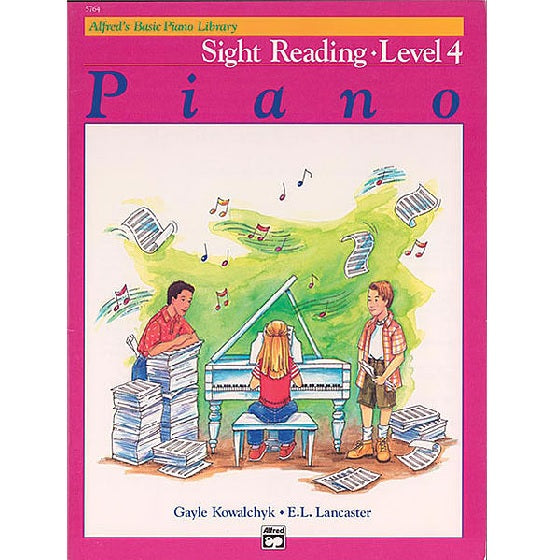 Alfred Basic Piano Library-Sight Reading Book