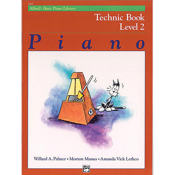 Alfred Basic Piano Library-Technic Book