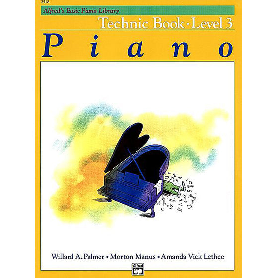 Alfred Basic Piano Library-Technic Book