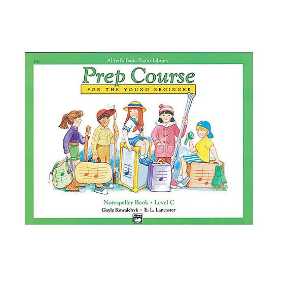 Alfred Basic Piano Prep Course-Notespeller Book