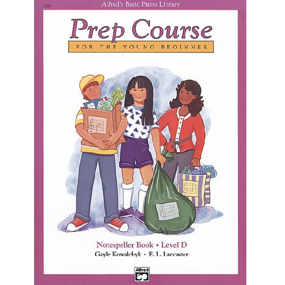 Alfred Basic Piano Prep Course-Notespeller Book