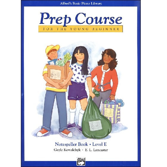 Alfred Basic Piano Prep Course-Notespeller Book