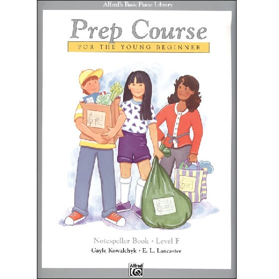 Alfred Basic Piano Prep Course-Notespeller Book