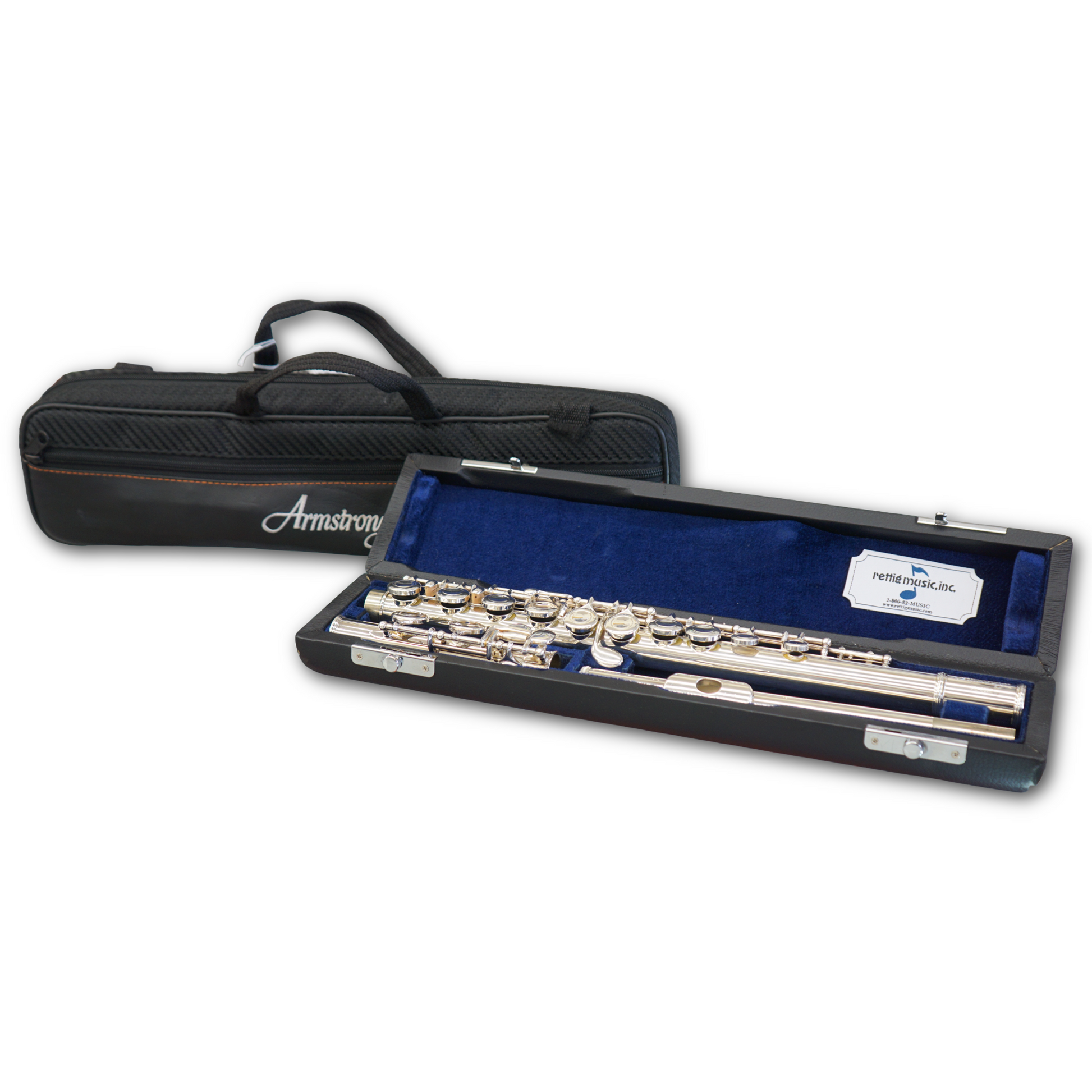 Armstrong FL650E Flute in Case with Case Bag