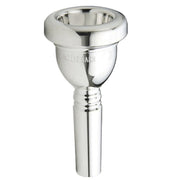 Bach Trombone/Baritone Small Shank Mouthpiece - Silver-Plated Sizes 12C-6.5AL