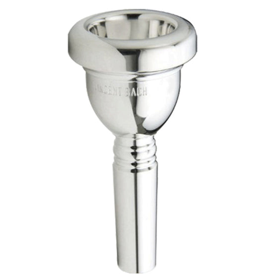 Bach Trombone/Baritone Small Shank Mouthpiece – Silver-Plated