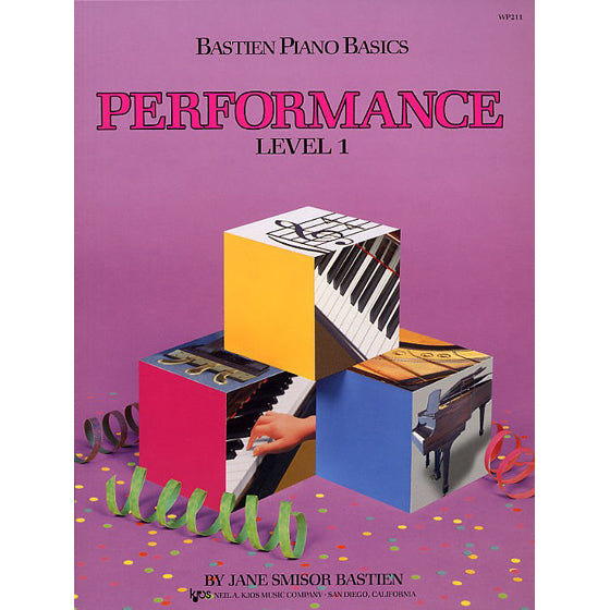 Bastien Piano Basics-Performance Book