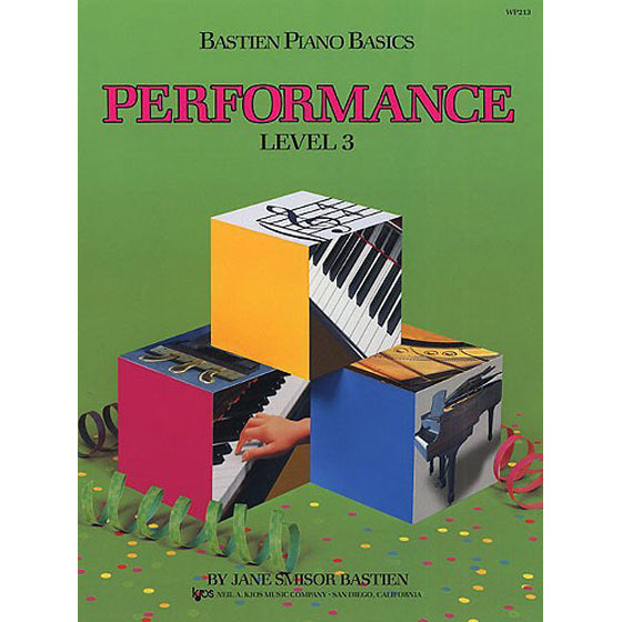 Bastien Piano Basics-Performance Book