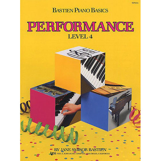 Bastien Piano Basics-Performance Book