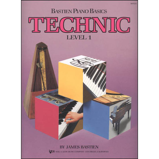 Bastien Piano Basics-Technic Book