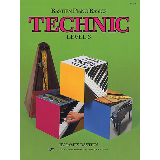 Bastien Piano Basics-Technic Book