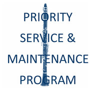 Priority Service/Maintenance Program for Student Wood Clarinets