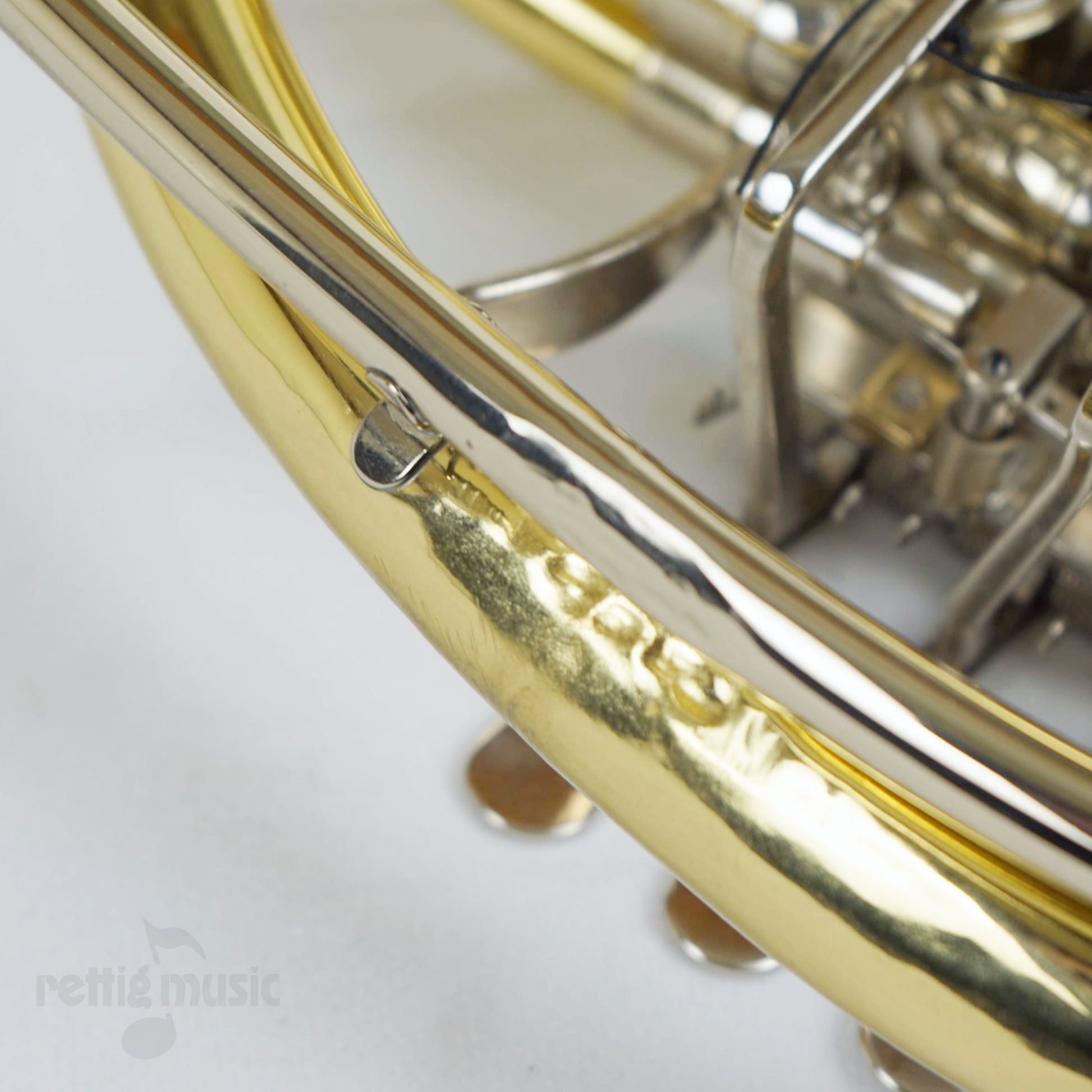 Close-up of B-Stock Conn 7D French Horn