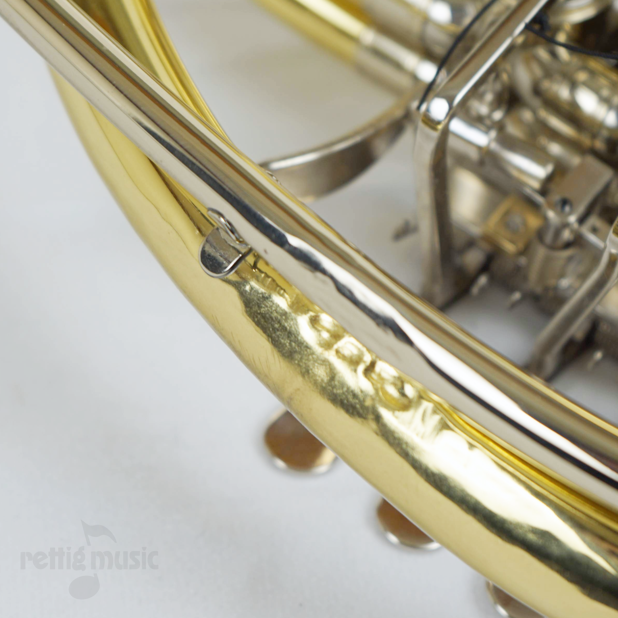 Close-up of B-Stock Conn 7D French Horn