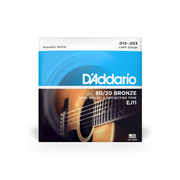 D'addario EJ11 Light Acoustic Guitar Strings Set