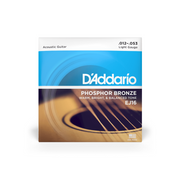 D'addario EJ16 Light Phosphor Bronze Acoustic Guitar Strings Set