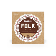 D'Addario Folk Nylon Classical Guitar Strings Set Packaging