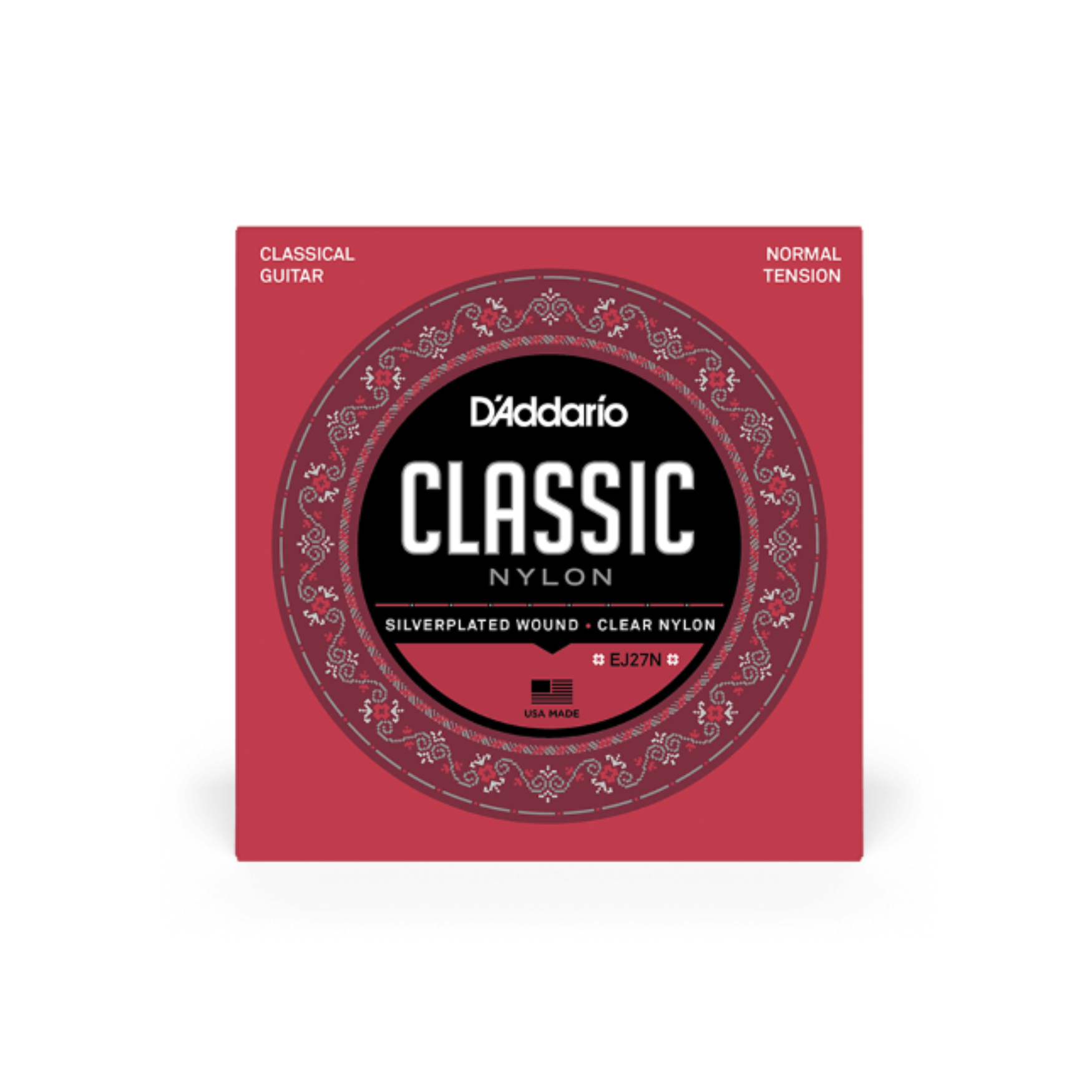 D'addario Classic Nylon Student Classical Guitar Strings - Normal Tension