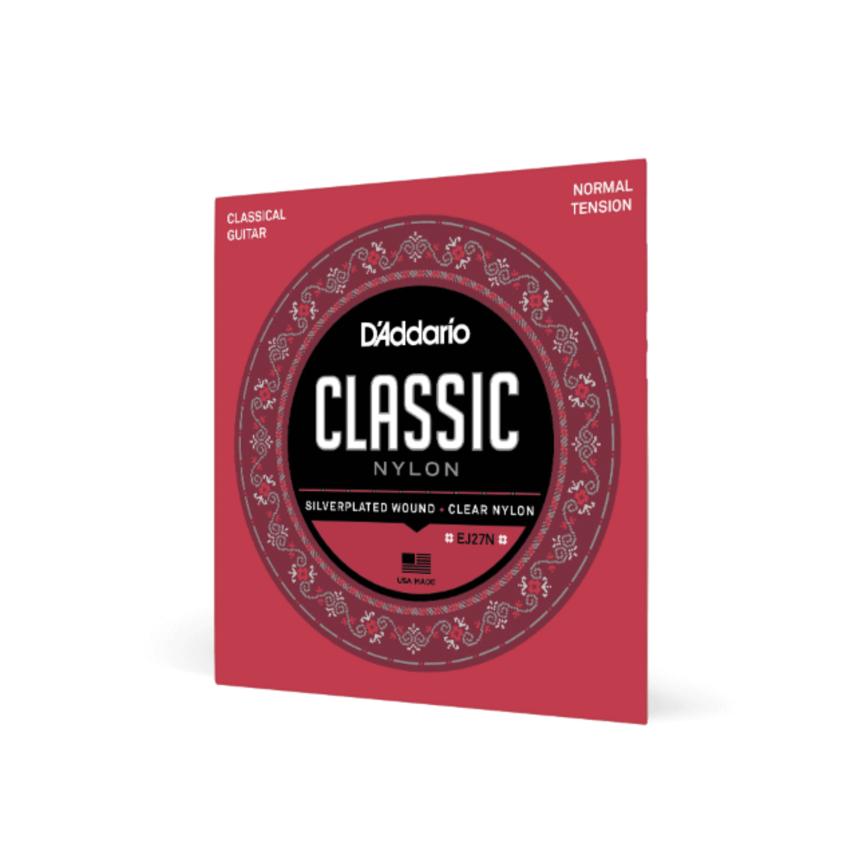 D'addario Classic Nylon Student Classical Guitar Strings - Normal Tension