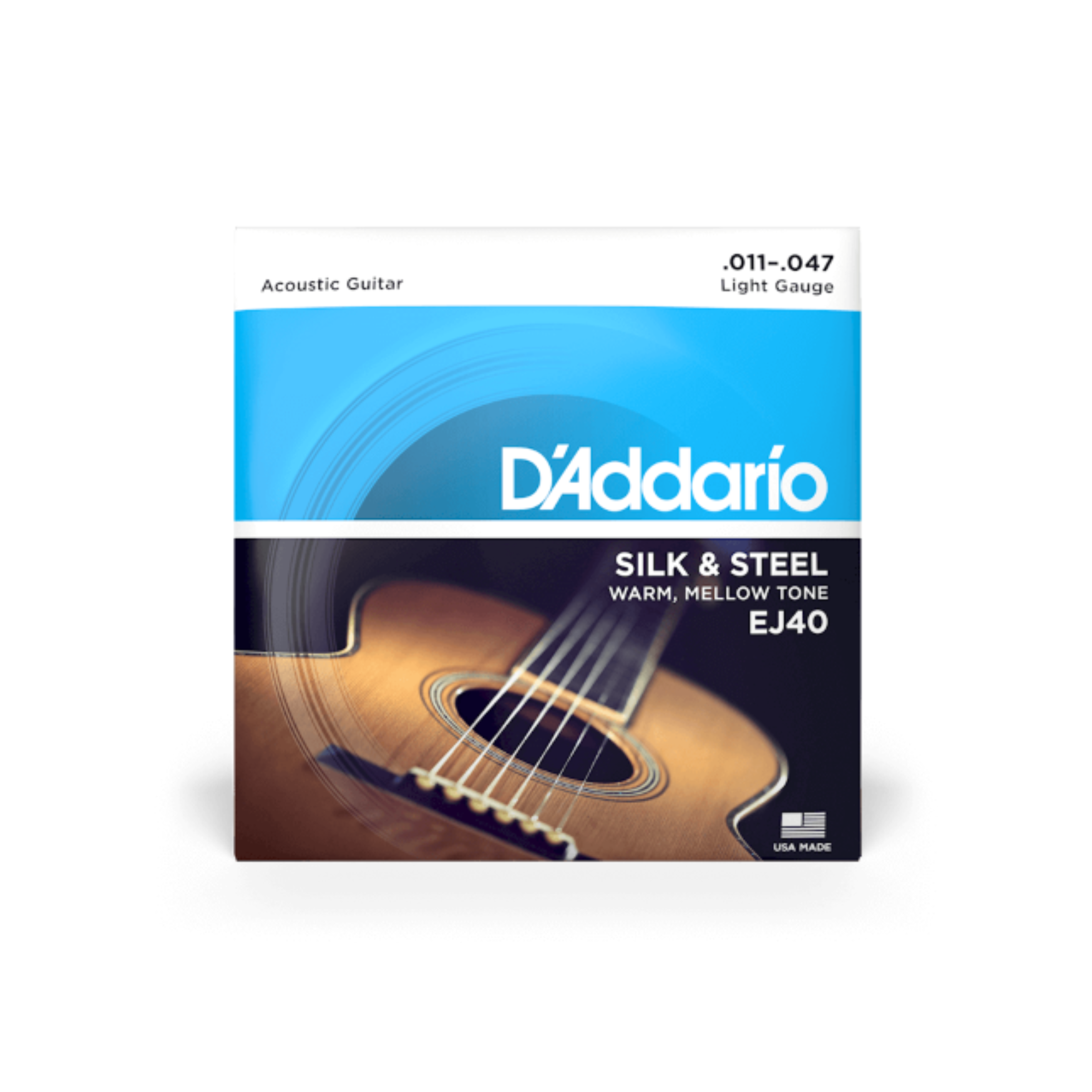 Silk and Steel Acoustic Guitar Strings