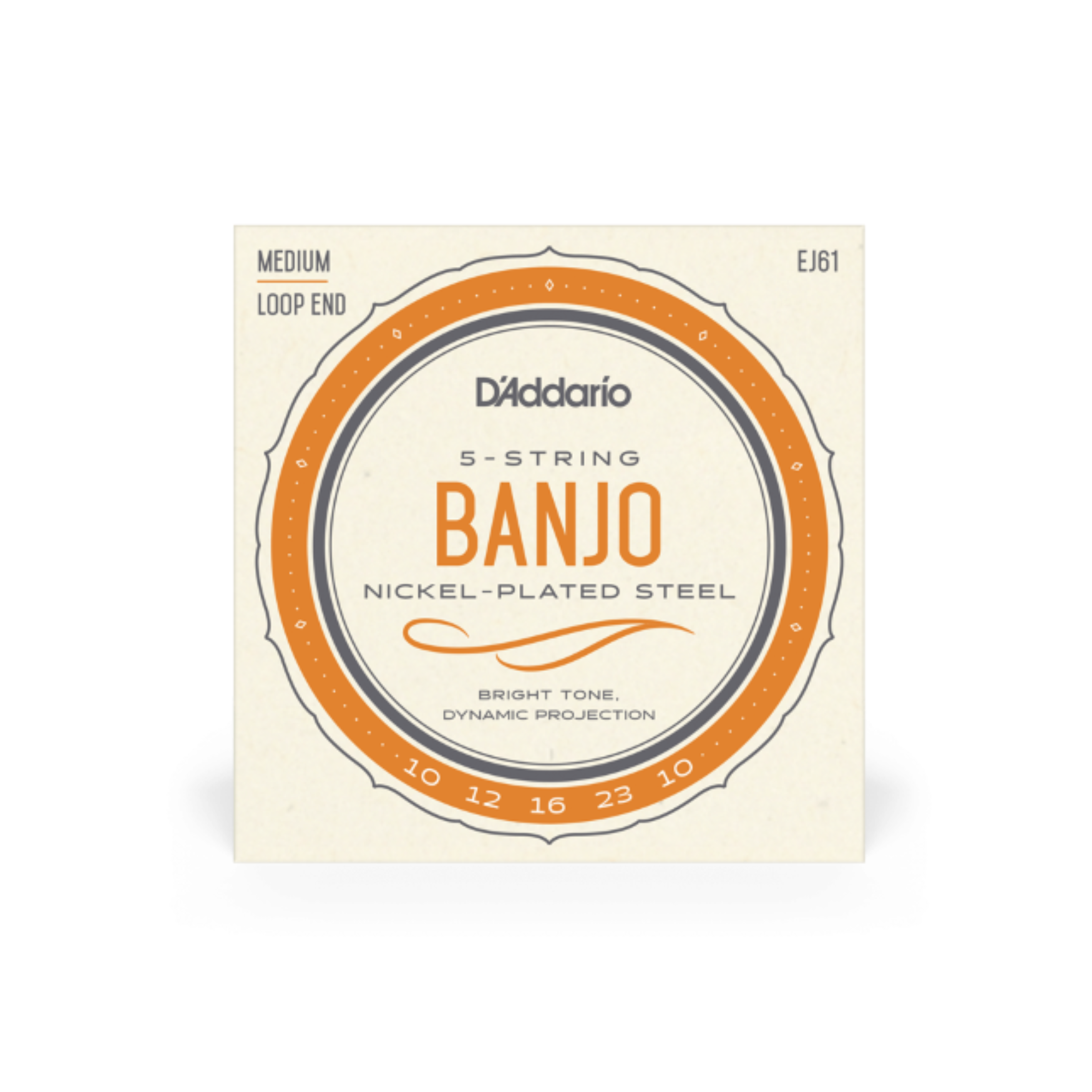 D'addario EJ61 Five-String Banjo Strings
