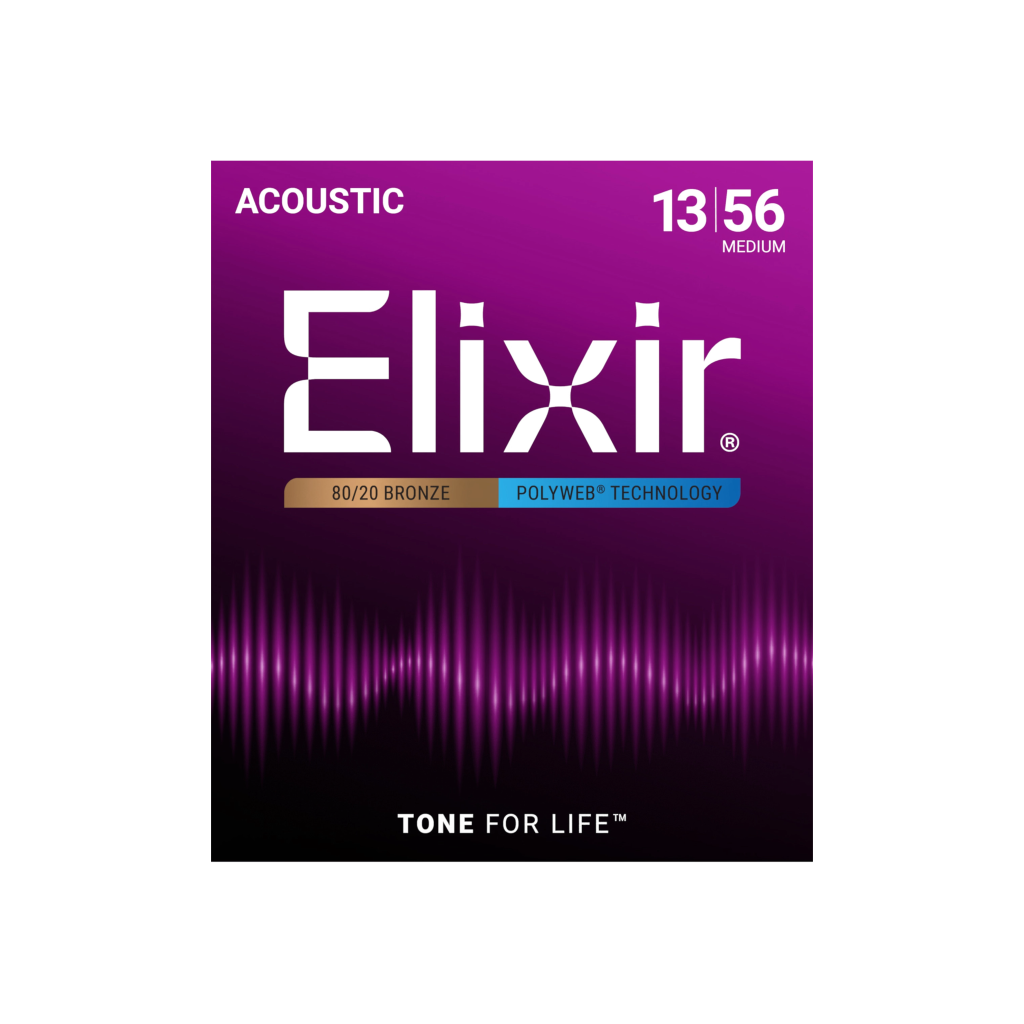 Elixir Medium Acoustic Guitar Strings