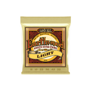 Ernie Ball Earthwood 80/20 Bronze Acoustic Guitar Strings, Light (11- 52)