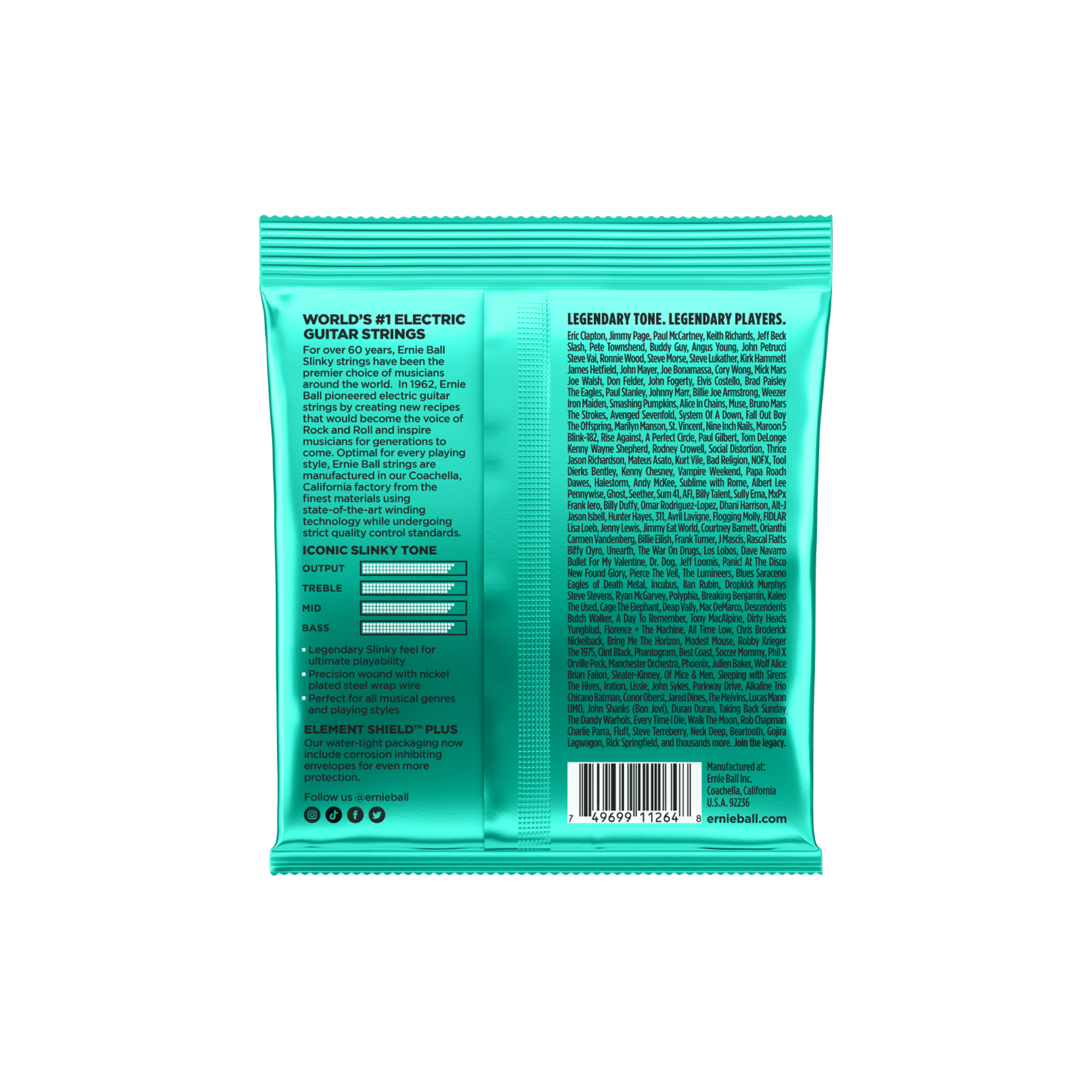 Ernie Ball Not Even Slinky (12-56)