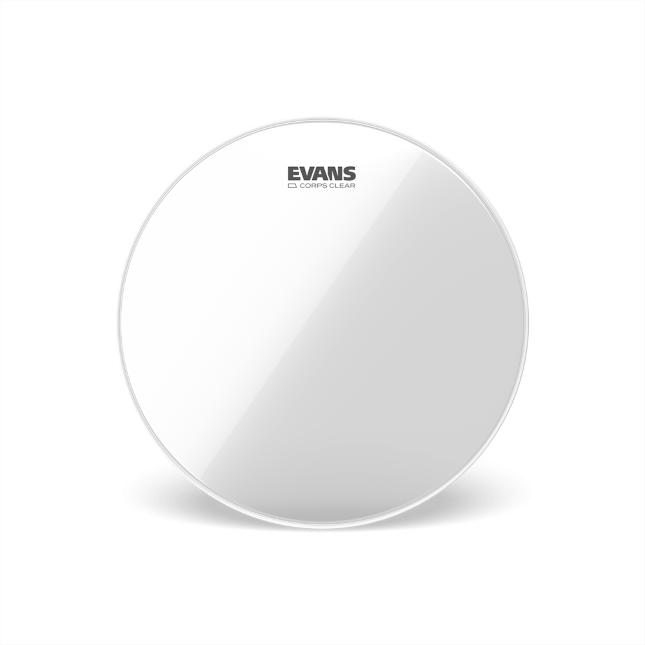 Evans Corps Clear Tenor Drumhead - Select Size 8"-14" (Discontinued)
