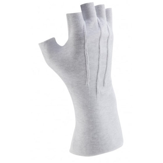 Long Wristed Fingerless Cotton Gloves