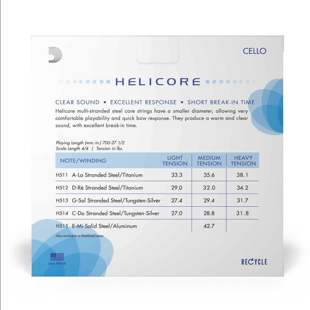 Helicore Cello Strings