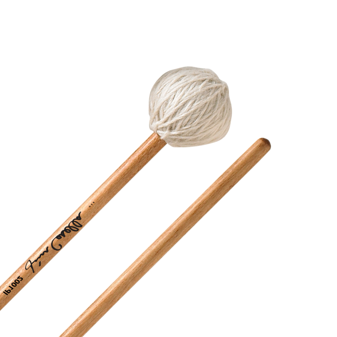 Innovative Percussion IP1002 White Medium Yarn Marimba Mallets