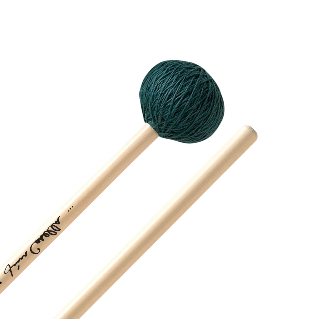 Innovative Percussion IP1004 Soft Green Cord Vibraphone Mallets