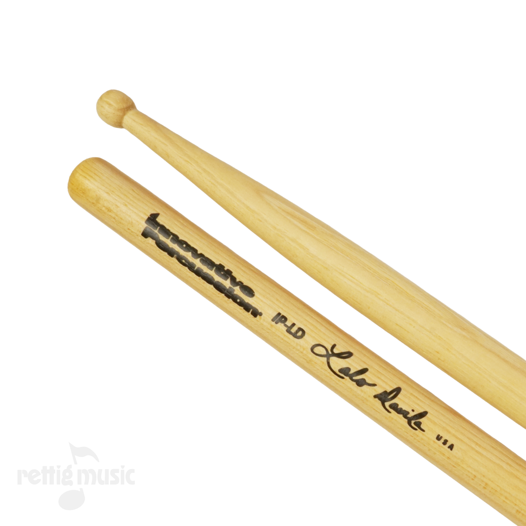 Close-up of Innovative Percusion IP-LD Lalo Davila Snare Drum Sticks