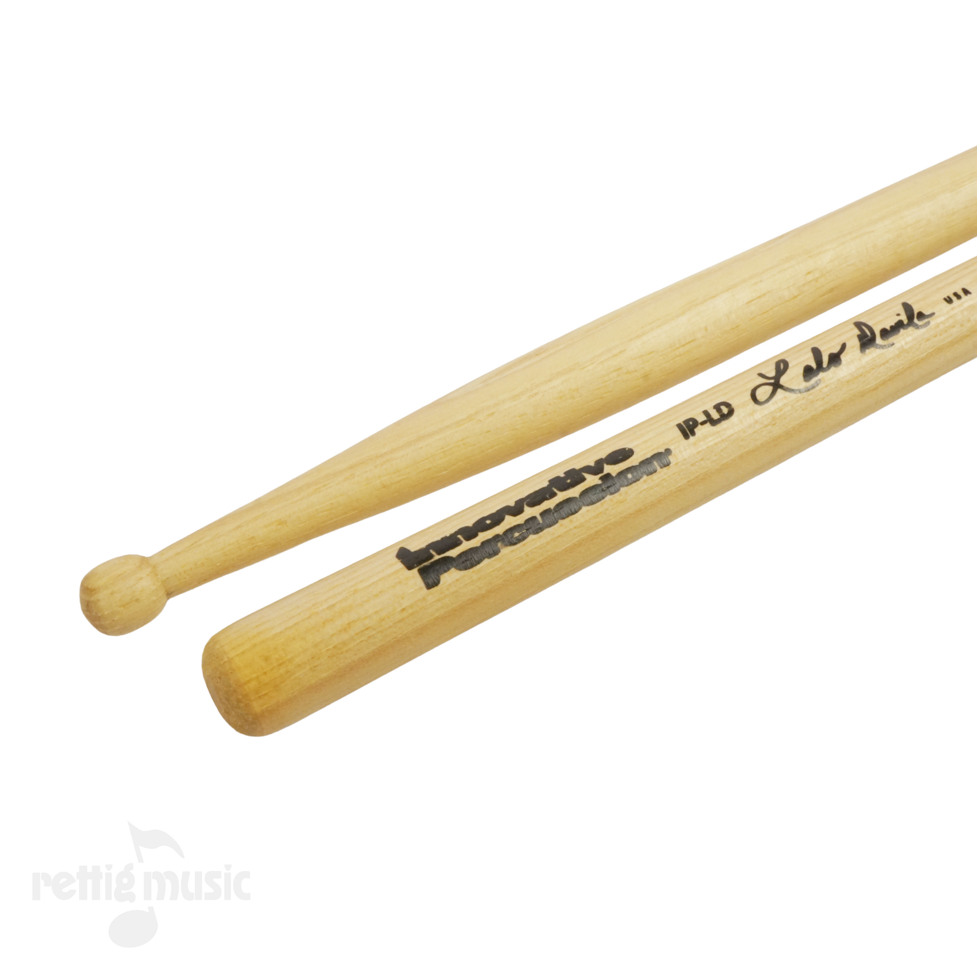 Close-up of Innovative Percusion IP-LD Lalo Davila Snare Drum Sticks