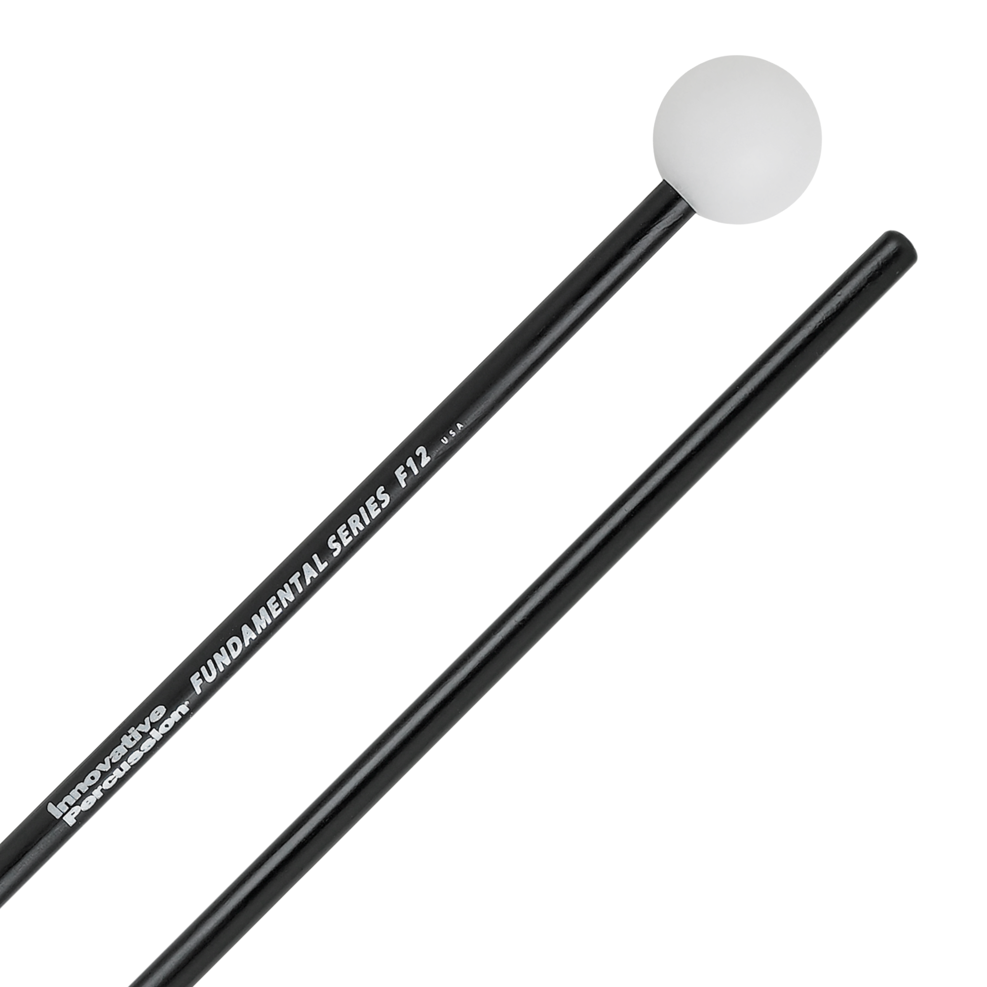Innovative Percussion Fundamental Series F12 White Plastic Bell or Xylophone Mallets
