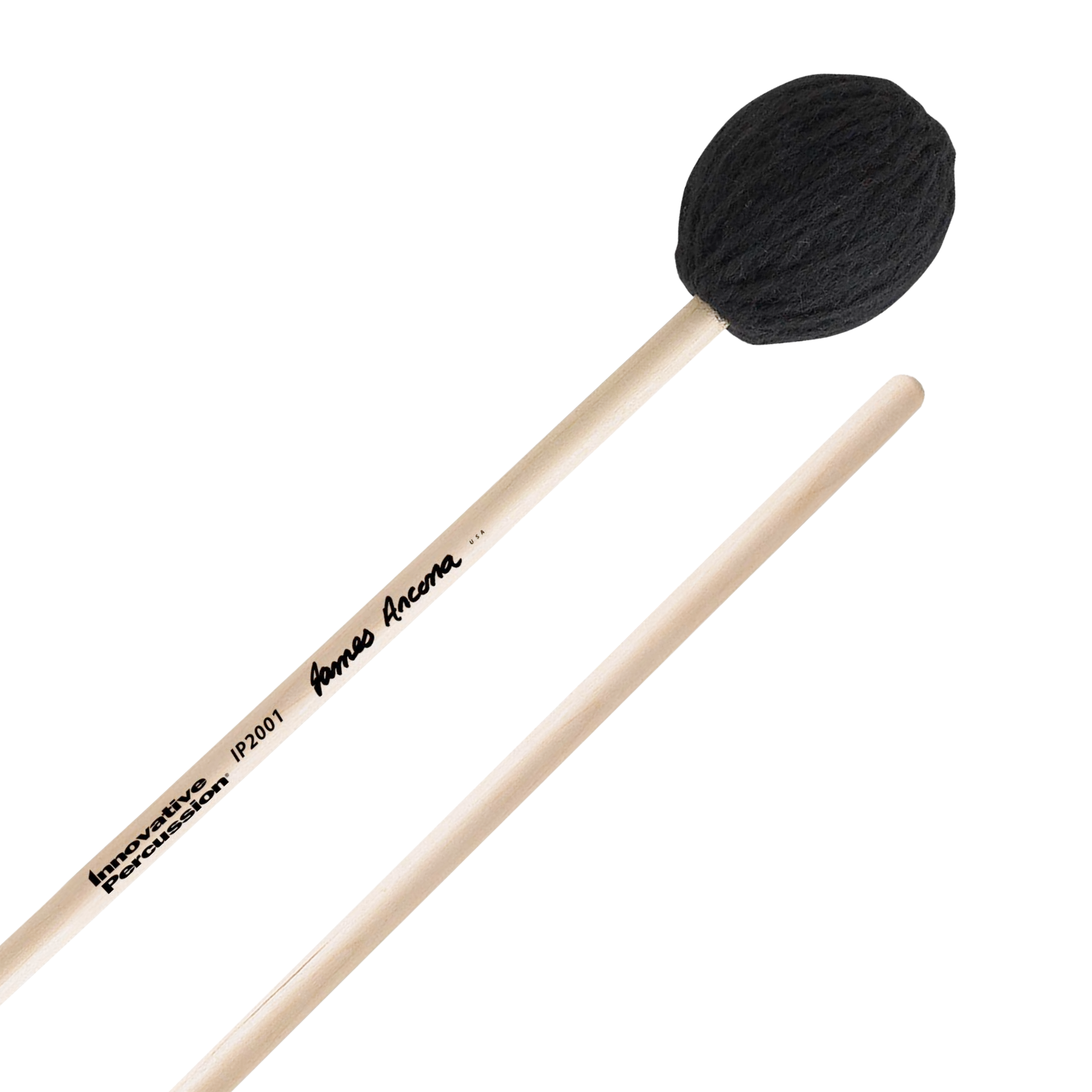 Innovative Percussion 2001 James Ancona Black Yarn Marimba Mallets