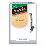 LaVoz Bass Clarinet Reeds - Box of 5 (Strength S-MS)