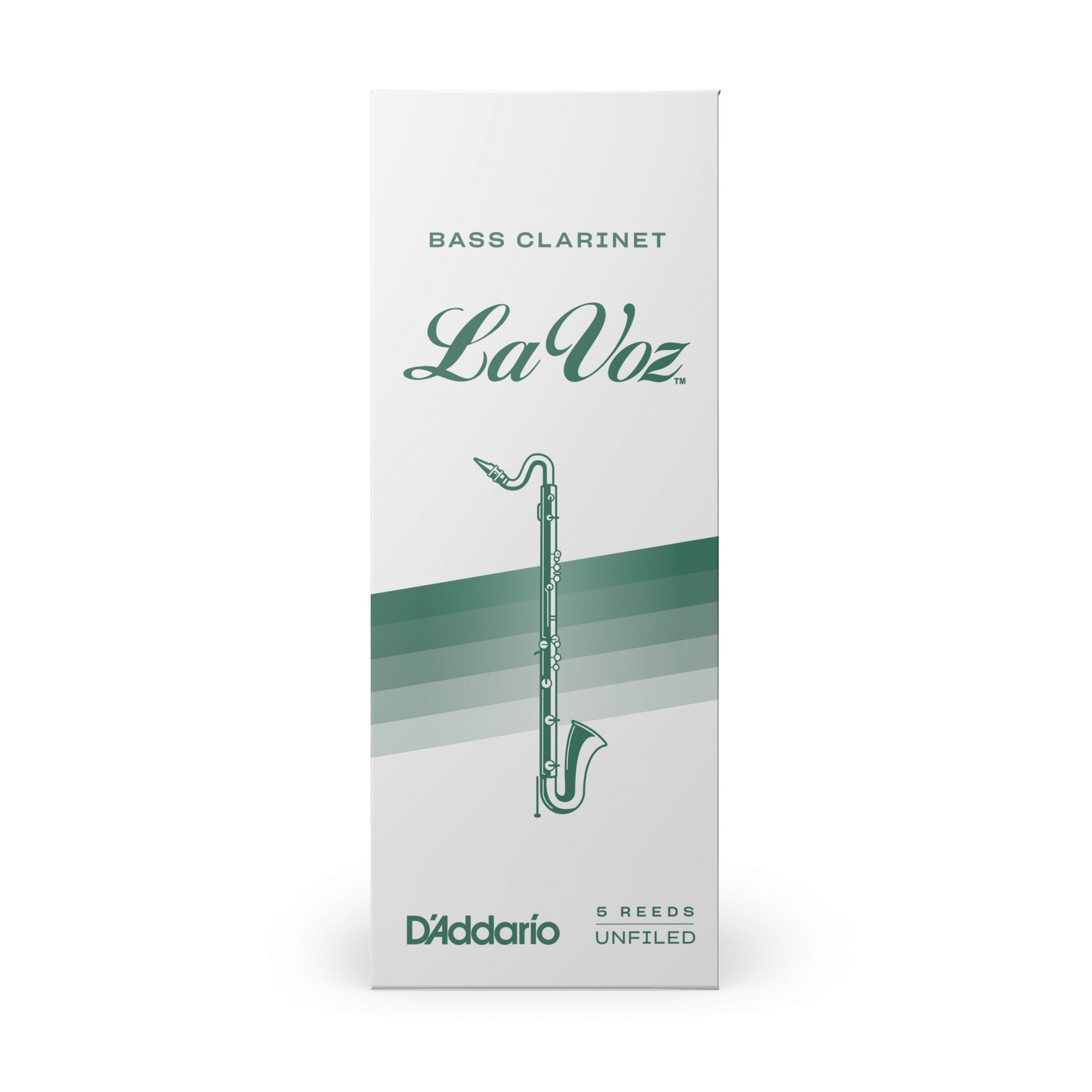 LaVoz Bass Clarinet Reeds - Box of 5 (Strength MS-H)