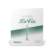 LaVoz Bb Clarinet Reeds - Box of 10