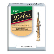 LaVoz Soprano Saxophone Reeds - Box of 10