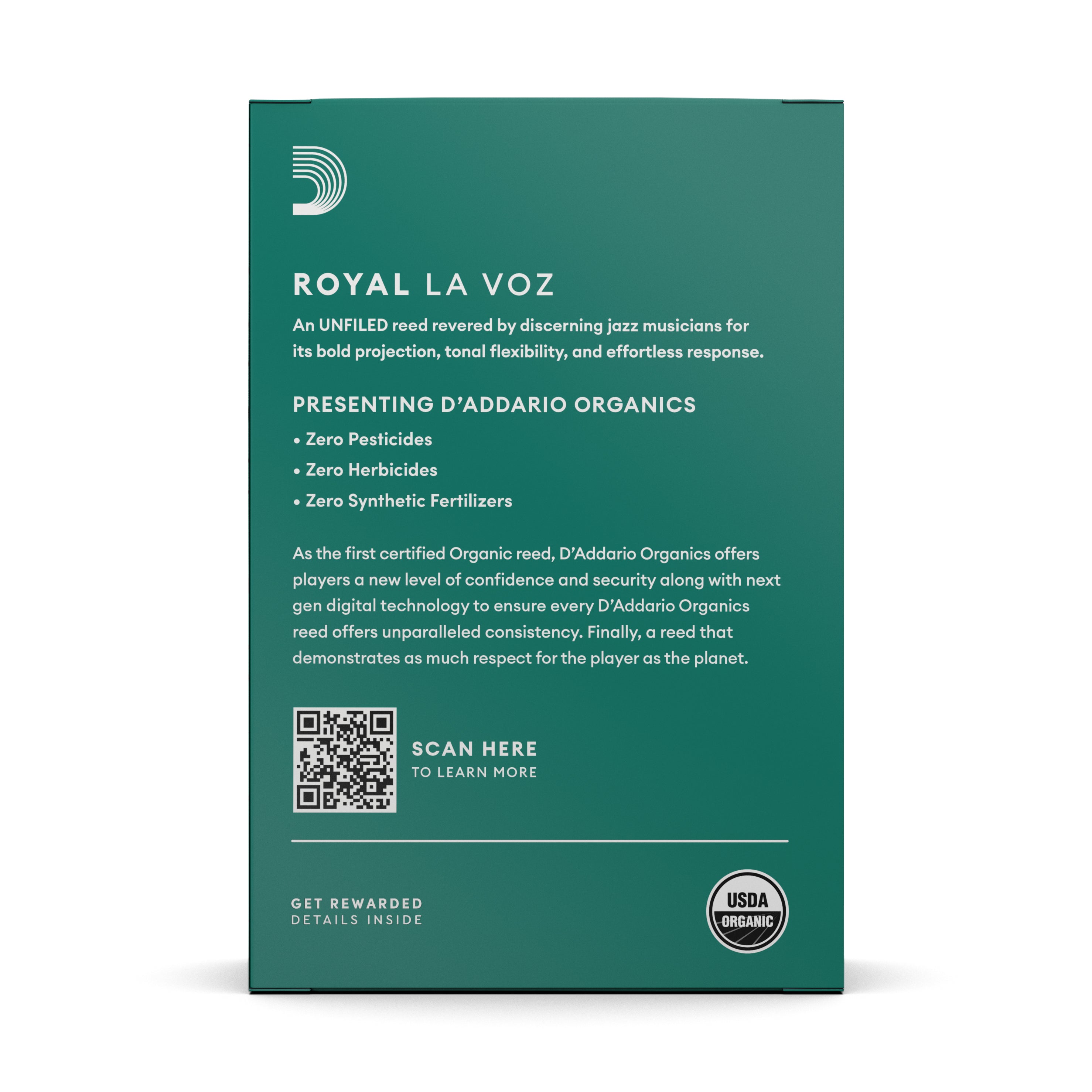 La Voz Alto Saxophone Reeds - Box of 10