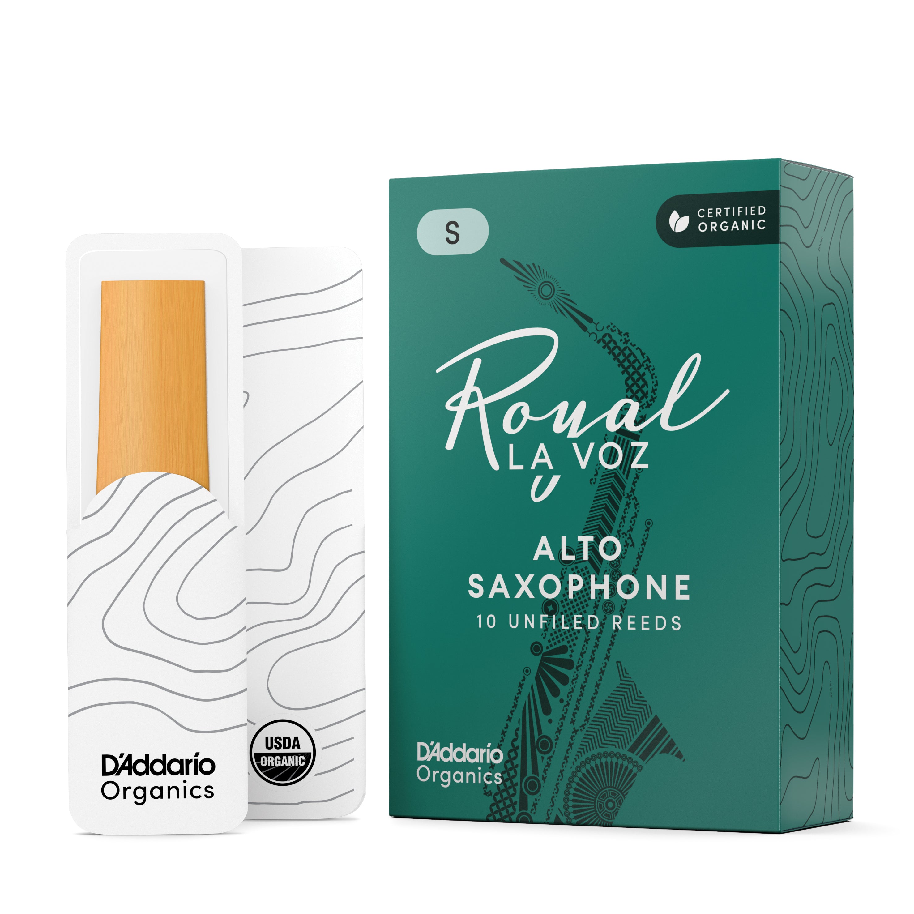 La Voz Alto Saxophone Reeds - Box of 10