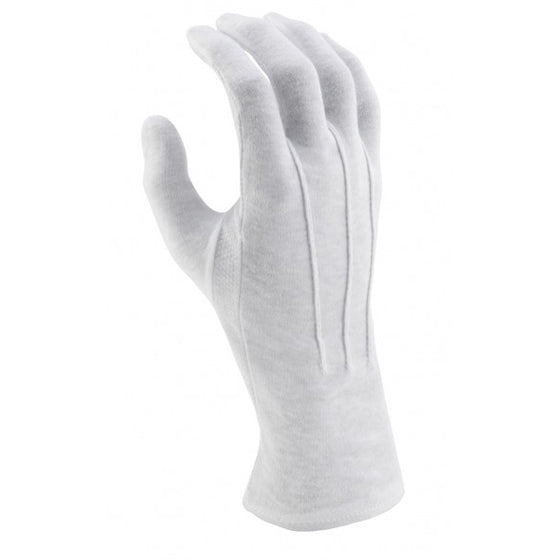 Long Wristed Sure Grip Gloves - White