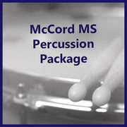 McCord MS Percussion Package