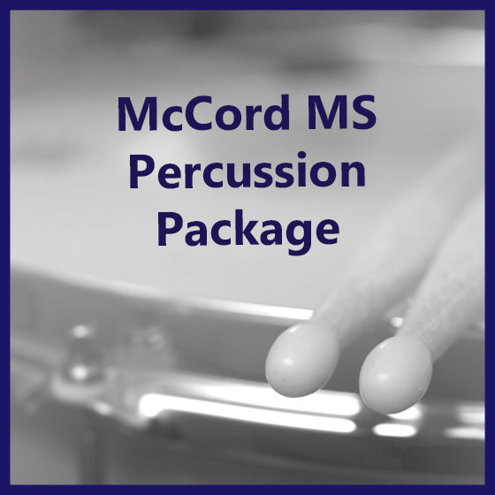 McCord MS Percussion Package